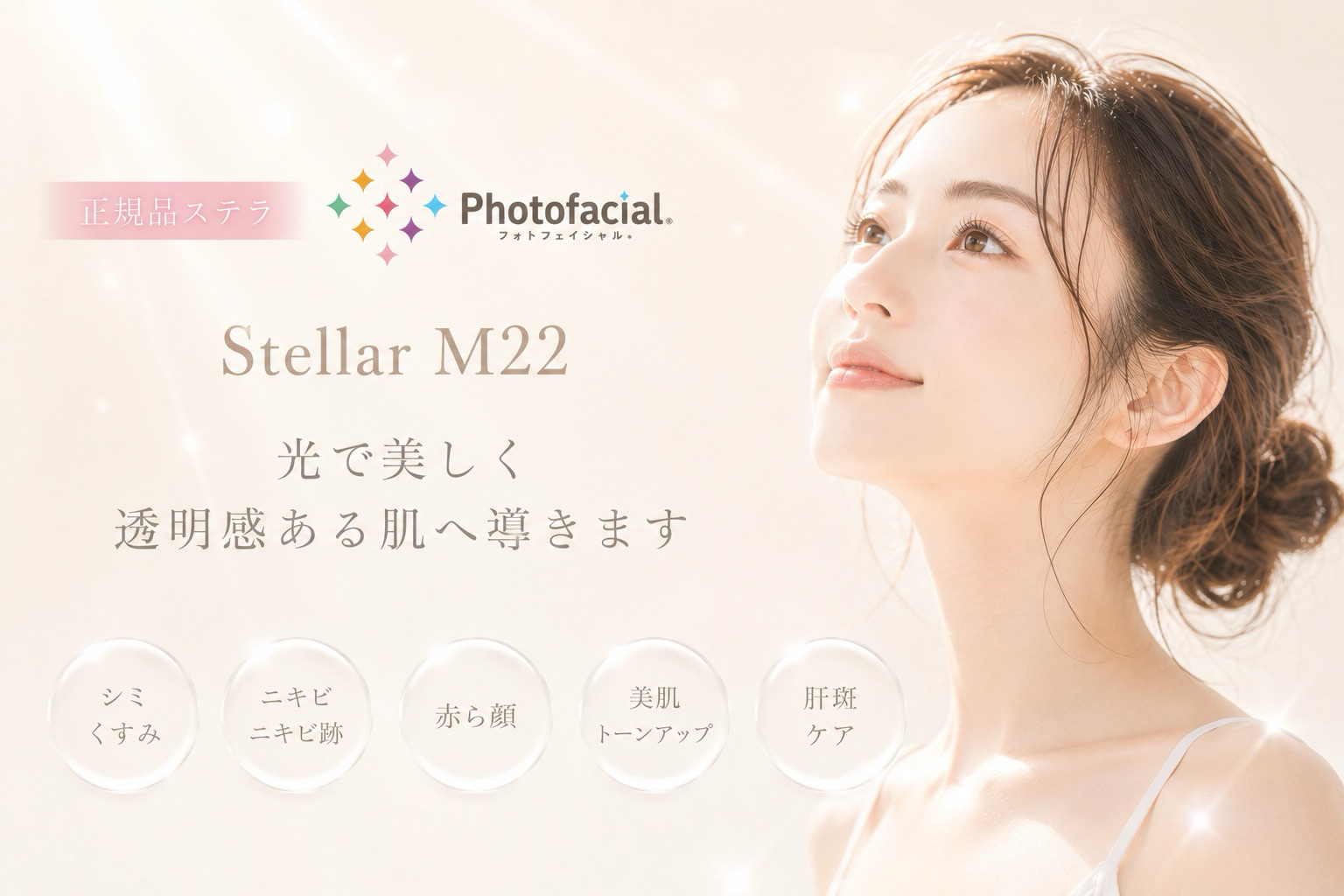 ステラM22 フォトフェイシャル