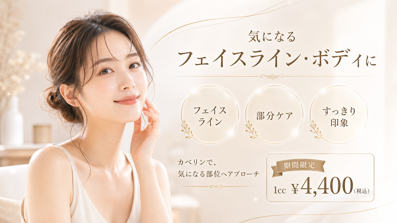 脂肪分解注射 カベリン ヘッダー画像